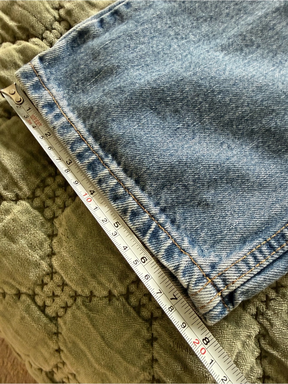 🔥 Vintage Levi’s 505 Jeans USA 34x30 Regular Fit Straight Leg 100% Cotton Denim - Picture 8 of 14